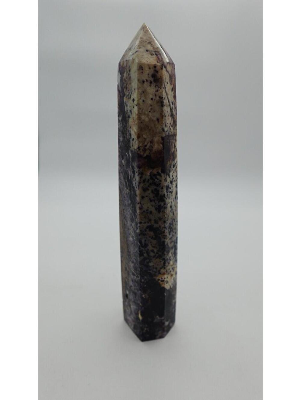 Purple Sphalerite Tower Point Crystal Stone Sparkle Shine Shimmer Display